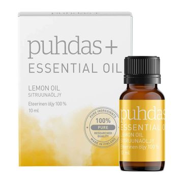 PUHDAS+ 100 % PREMIUM ESSENTIAL OIL LEMON 10 ML