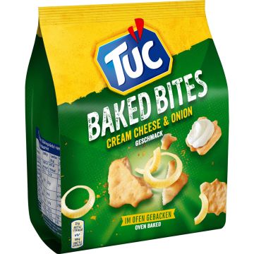 TUC BAKED BITES CREME CHEESE & ONION 110 G