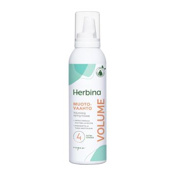 HERBINA VOLUME MUOTOVAAHTO VIHREÄ PONNEKAASU 200 ML