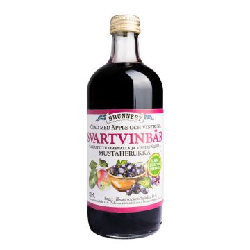 BRUNNEBY MUSTAHERUKKA SOKTON MEHUTIIVISTE 500 ML
