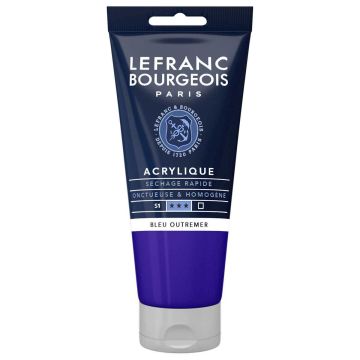 L&B FINE ACRYLIC 80ML 043 ULTRAMARINE