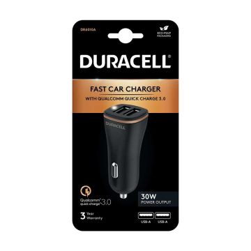 DURACELL 12V TUPLA USB 2 X 2.4A (4.8A)