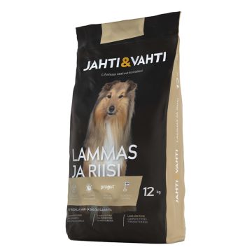 JAHTI&VAHTI TÄYSRAVINTO LAMMAS JA RIISI 12 KG