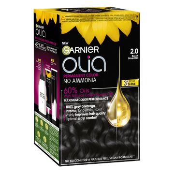 GARNIER OLIA 2.0 BLACK DIAMOND KESTOVÄRI