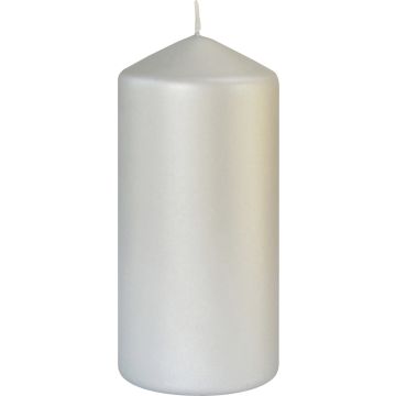 DUNI PÖYTÄKYNTTILÄ HOPEA 7X15CM