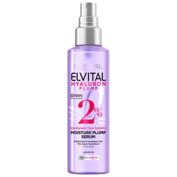 LOREAL ELVITAL HYALURON PLUMP KOSTEUTTAVA HIUSSEERUMI 150 ML