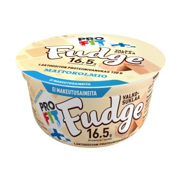 MAITOKOLMIO PROFIT VANUKAS VALKOSUKLAAFUDGE LAKTON 150 G