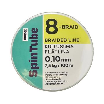 SPINTUBE 8 KUITUSIIMA FL 0,10 MM/100 M 7,5 KG