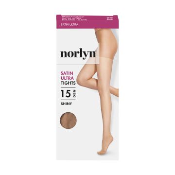 NORLYN SATIN ULTRA 15 DEN SUKKAHOUSUT, 9203 SAND 36-40