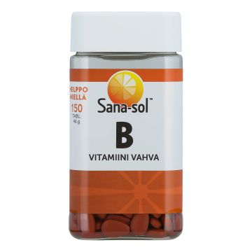 SANA-SOL B-VITAMIINI VAHVA 150 KPL