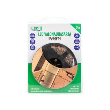 LED ENERGIE LED VALONAUHASARJA 5M 24W, 1500 LM, 3000K IP20