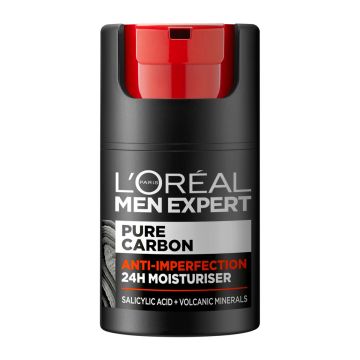 LOREAL MEN EXPERT PURE CARBON ANTI-IMPERFECTION KASVOVOIDE 50 ML