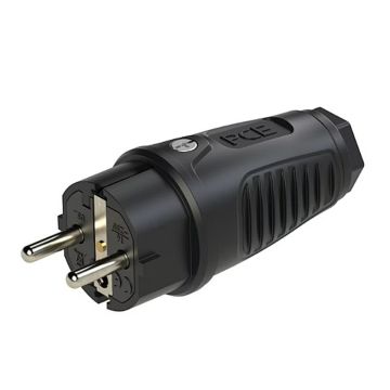 OPAL PISTOTULPPA TÄYSKUMI MUSTA 3X2,5 MAADOITETTU IP44