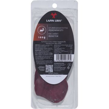 LAPIN LIHA KYLMÄSAVU PORONPAISTIRULLA 100 G LAPIN LIHA KYLMÄSAVU PORONPAISTIRULLA 100 G