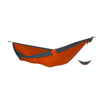 TICKET TO THE MOON KING SIZE HAMMOCK RIIPPUMATTO ORANGE/GREY