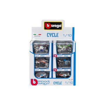 BBURAGO MOOTTORIPYÖRÄ 1:18