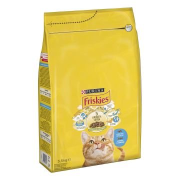 PURINA FRISKIES KISSAN TÄYSRAVINTO ADULT LOHI-KASVIS 3,5 KG