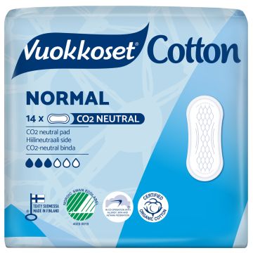 VUOKKOSET COTTON NORMAL SIDE 14 KPL