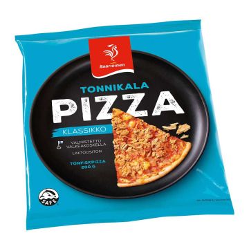 SAARIOINEN TONNIKALAPIZZA 200 G