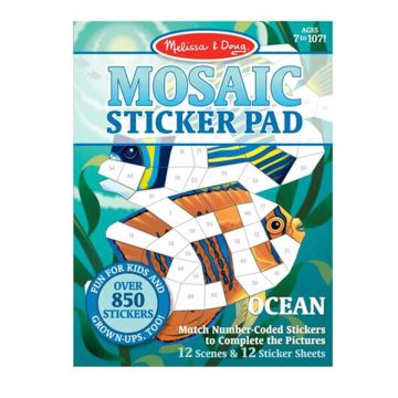 MELISSA&DOUG MELISSA&DOUG MOSAIIKKITARRALEHTIÖ, VALTAMERI