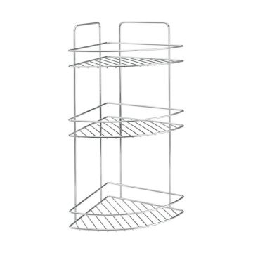 METALTEX LAVA SEINÄHYLLY KULMA 25X25X11CM LIIMAKOUKUILLA M