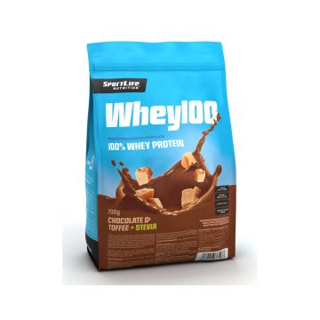 SPORTLIFE NUTRITION WHEY100 HERAPROTEIINI SUKLAA-TOFFEE 700 G