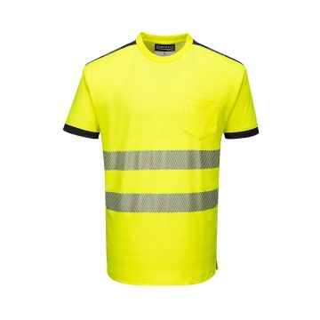 PORTWEST PW3 HI-VIS HUOMIO T-PAITA XS