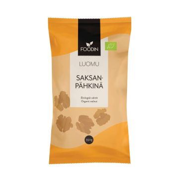 FOODIN SAKSANPÄHKINÄ LUOMU RAAKA 350 G