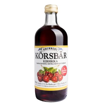 BRUNNEBY KIRSIKKA MEHUTIIVISTE 500 ML