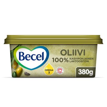 BECEL KASVIRASVALEVITE 38% OLIIVI 380 G