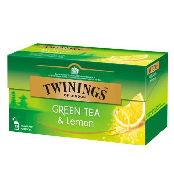 TWININGS VIHREÄ TEE SITRUUNA 25PS 40 G