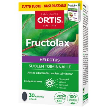 FRUCTOLAX HELPOTUS TABL 30 KPL