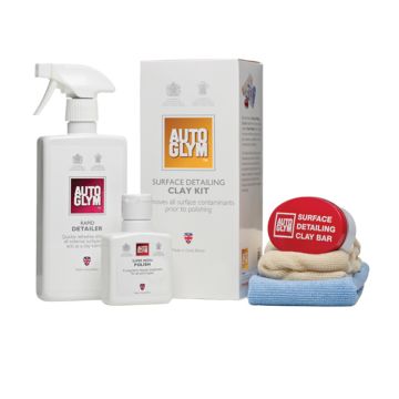 AUTOGLYM SURFACE DETAILING CLAYKIT-SAVI PUHDISTUSSARJA