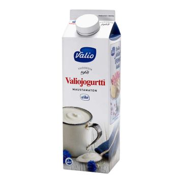 VALIO JOGURTTI MAUSTAMATON LAKTON 1KG