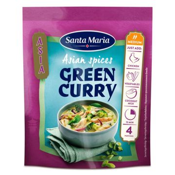 SANTA MARIA ASIAN SPICES GREEN CURRY 40 G