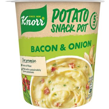 KNORR SNACK POT BACON & ONION 51 G