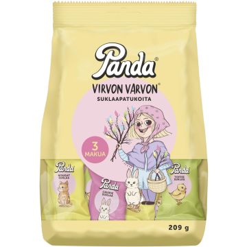 PANDA VIRVON VARVON SUKLAAPATUKOITA 209 G