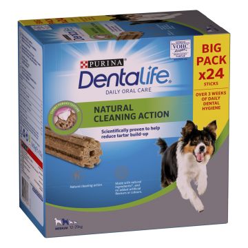PURINA DENTALIFE MEDIUM BIG PACK 24KPL 552 G