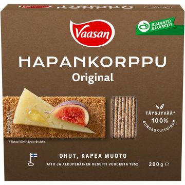 VAASAN HAPANKORPPU ORIGINAL 200 G