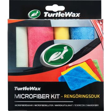 TURTLE WAX MIKROKUITULIINA SETTI 4 KPL