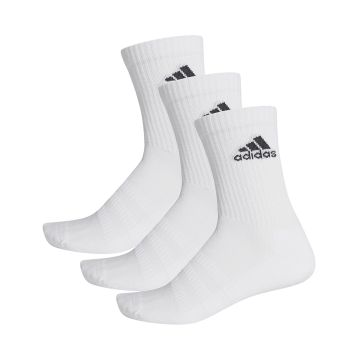 ADIDAS SUKAT 3-PACK S 3-STRIPES CREW VALKOINEN