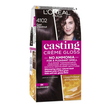 LOREAL CASTING CRÈME GLOSS 4102 KESKIRUSKEA TUHKA NEUTRAALI HEL