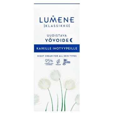 LUMENE KLASSIKKO UUDISTAVA YÖVOIDE 50 ML