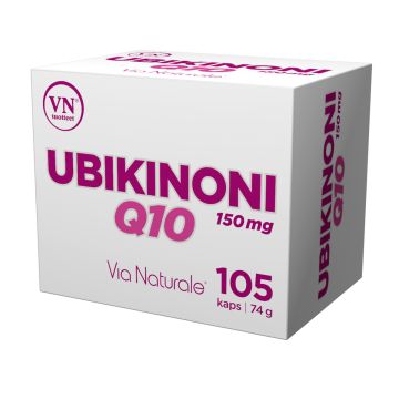 VIA NATURALE HYVÄN OLON UBIKINONI Q10 150MG 100 KPL