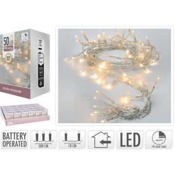 LED 50 PARISTOVALOSARJA LÄMMIN VALK