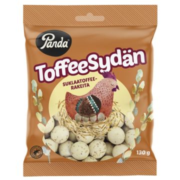 PANDA TOFFEESYDÄN SUKLAATOFFEE- RAKEITA 130 G