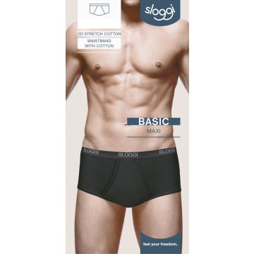 SLOGGI MEN BASIC H MAXI C2P BLACK, VÄRI 0004, 0007