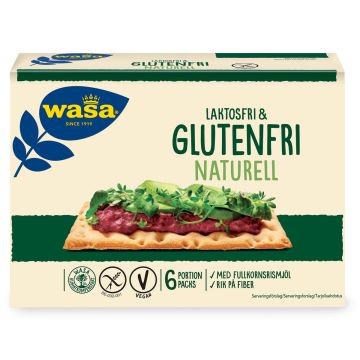 WASA NÄKKILEIPÄ GTON LAKTON 240 G