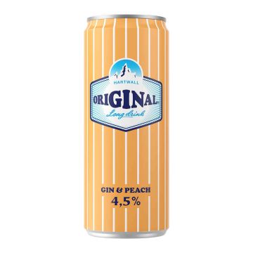ORIGINAL LONG DRINK 4,5% NATURAL PEACH TLK 330 ML