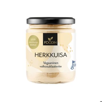 FOODIN HERKKUISA VALKOSUKLAALEVITE 240 G